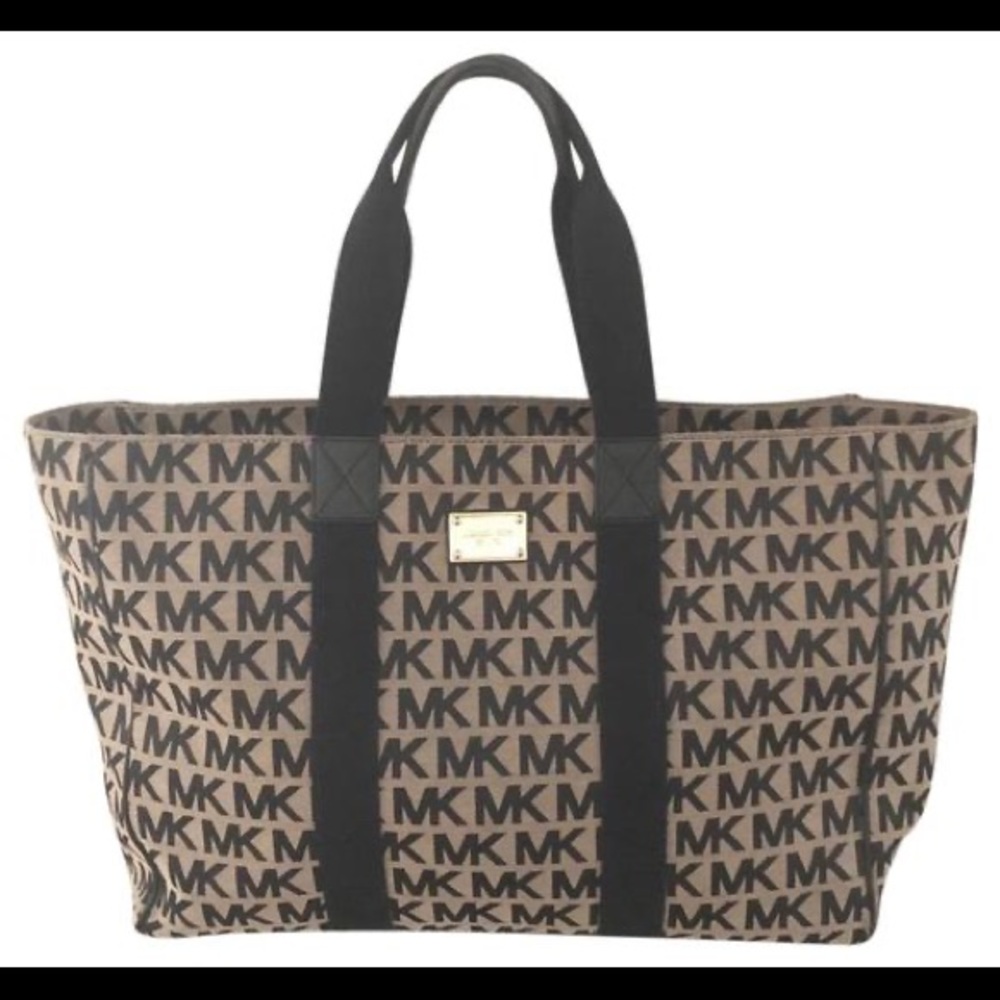 Michael Kors Signature E/W Jacquard Tote